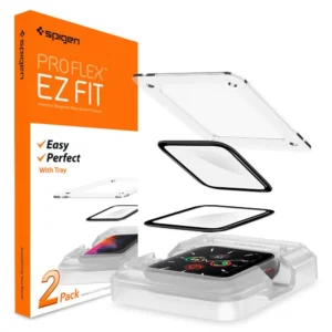 Spigen ProFlex EZ Fit Hybrid Glass for Apple Watch 4/5/6/SE (44mm)eng