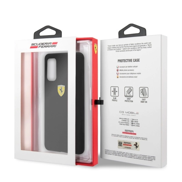 Ferrari Hardcase FESSIHCS62BK S20 G980 black/black Siliconeeng