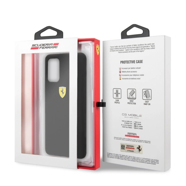 Ferrari Hardcase FESSIHCS67BK S20+ G985 black/black Siliconeeng