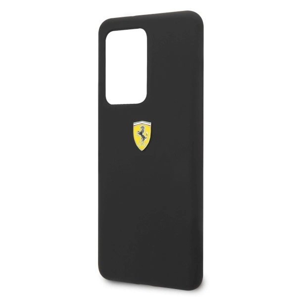 Ferrari Hardcase FESSIHCS69BK S20 Ultra G988 black/black Siliconeeng
