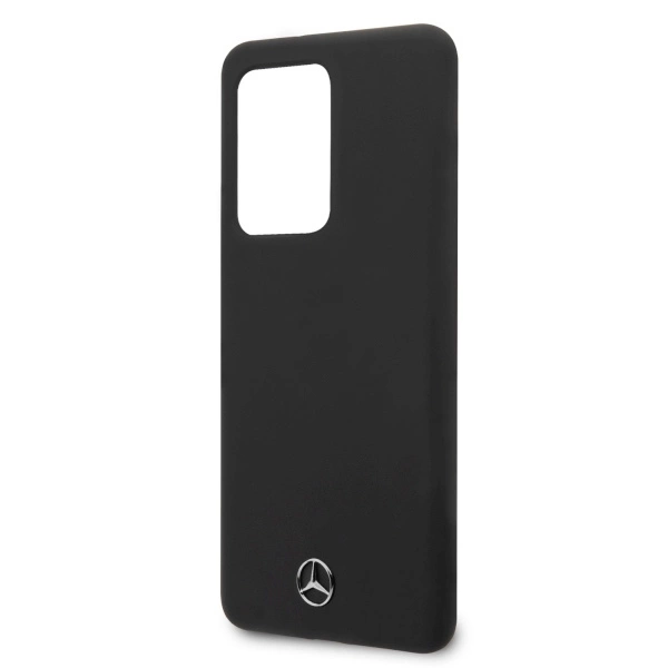 Mercedes MEHCS69SILSB S20 Ultra G988 hard case black/black Silicone Lineeng