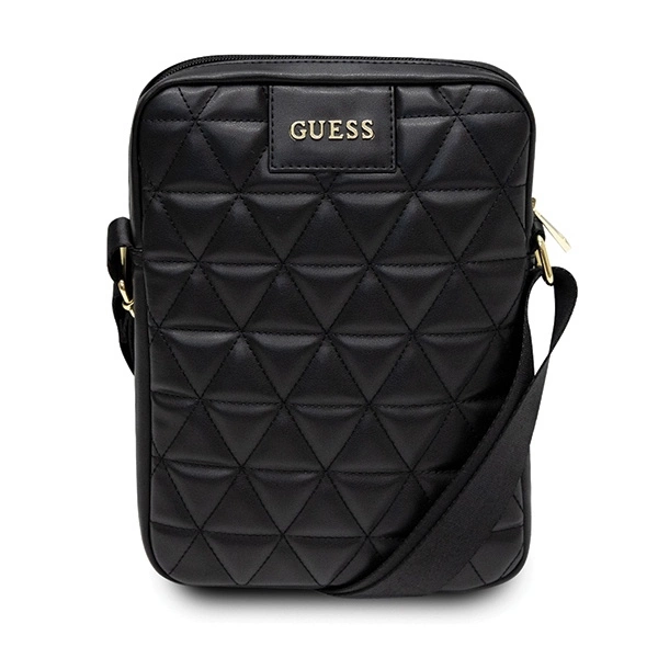 Guess Torba GUTB10QLBK 10" czarna/black Quilted Tablet Bageng