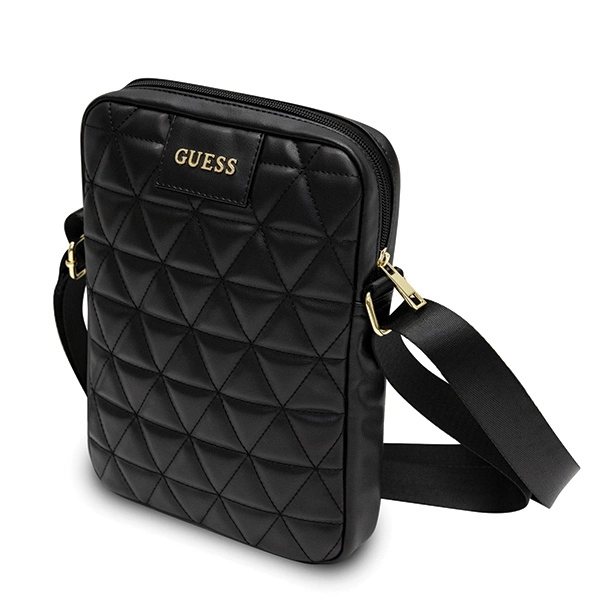 Guess Torba GUTB10QLBK 10" czarna/black Quilted Tablet Bageng