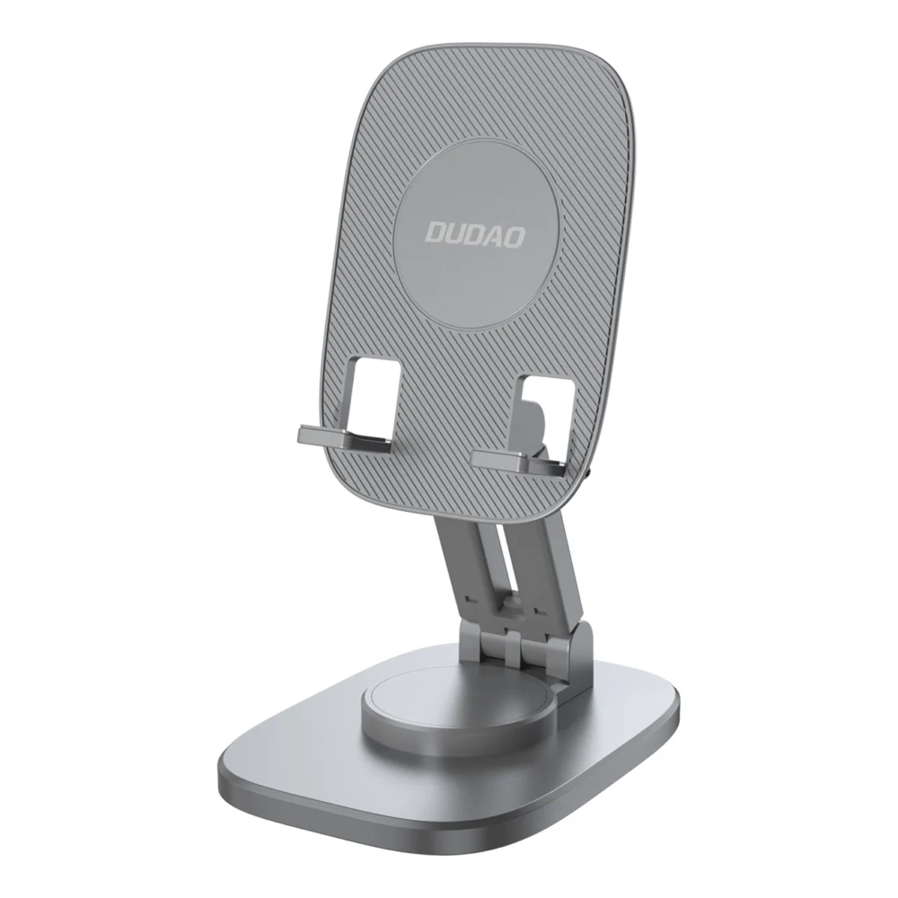 Dudao desk telescopic stand foldable stand for phone tablet gray (F5XS)eng
