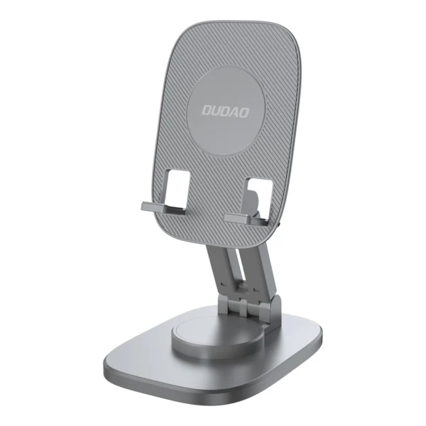 Dudao desk telescopic stand foldable stand for phone tablet gray (F5XS)eng
