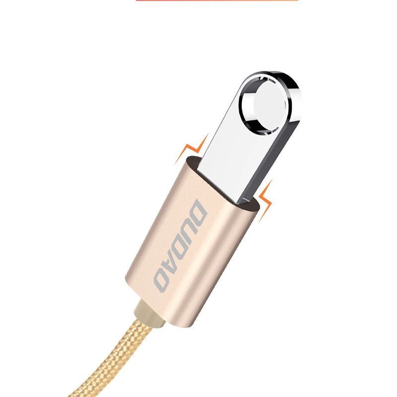 Dudao adapter adapter OTG cable from USB 2.0 to micro USB gray (L15M)eng