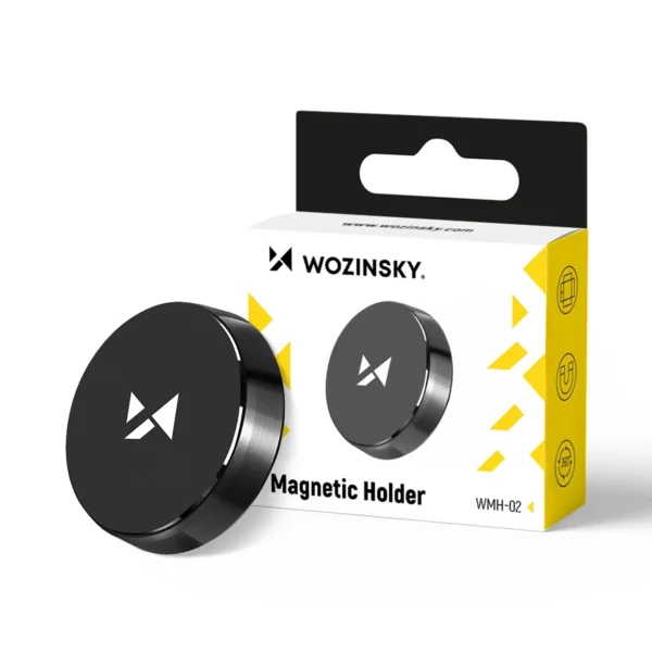 Wozinsky Self-adhesive Magnetic Car Dashboard Mount Black (WMH-02)eng