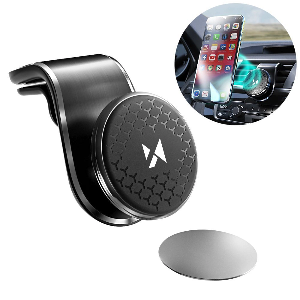 Wozinsky magnetic holder for the car grille 360 black (WMH-03)eng