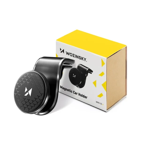 Wozinsky magnetic holder for the car grille 360 black (WMH-03)eng