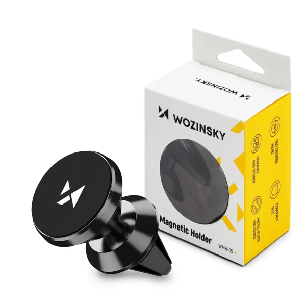 Wozinsky magnetic holder for car grill black (WMH-04)eng