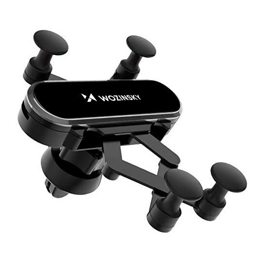 Wozinsky car phone holder gravity for ventilation grille black (WCH-05)eng