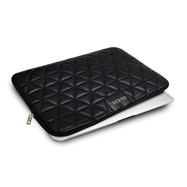 Guess Quilted cover for a 13" laptop - blackeng