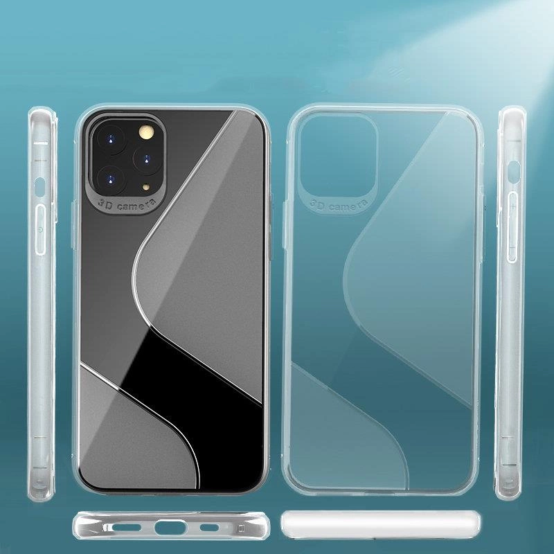 S-Case Flexible Cover TPU Case for Huawei P40 Lite E transparenteng