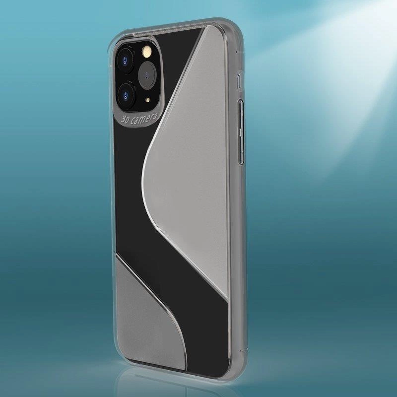S-Case Flexible Cover TPU Case for Huawei P40 Lite E blackeng
