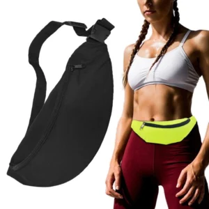 Ultimate Running Belt bag for keys wallet documents blackeng