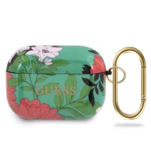 Guess GUACAPTPUBKFL01 AirPods Pro cover green/green N.1 Flower Collectioneng
