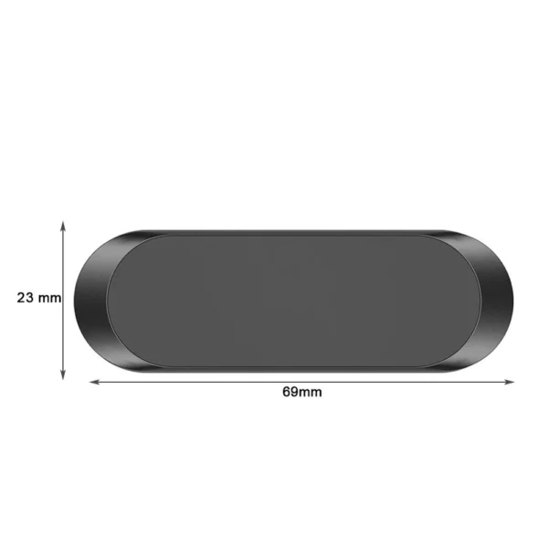 Flat Vehicle Mount Magnetic Bracket for Dashboard blackeng