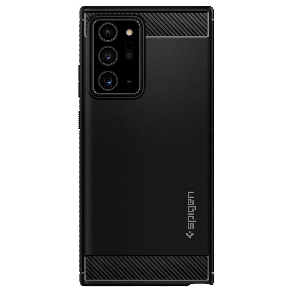 Spigen Rugged Armor Case for Samsung Galaxy Note 20 Ultra - Matte Blackeng