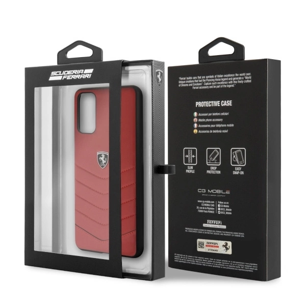 Ferrari Hardcase FEHQUHCS62RE S20 G980 red/red Heritageeng