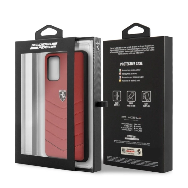 Ferrari Hardcase FEHQUHCS67RE S20+ G985 red/red Heritageeng