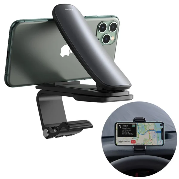 Baseus Big Mouth Pro car holder dashboard buckle black (SUDZ-A01)eng