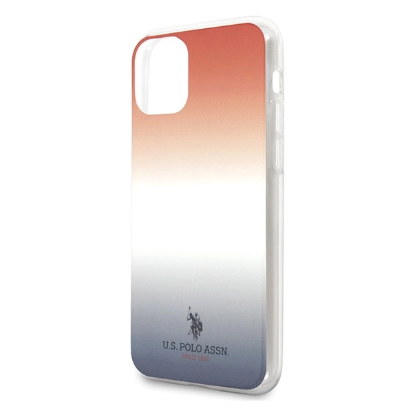 US Polo USHCN61TRDGRB iPhone 11 czerwono-niebieski/blue&red Gradient Pattern Collectioneng