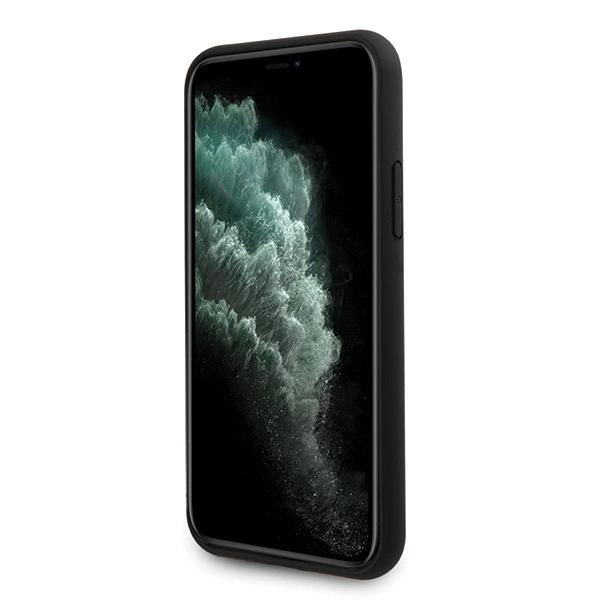 US Polo USHCN65SLHRBK iPhone 11 Pro Max czarny/black Silicone Collectioneng