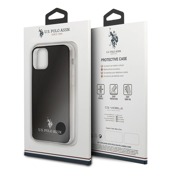 US Polo USHCN65TPUBK iPhone 11 Pro Max czarny/black Shinyeng