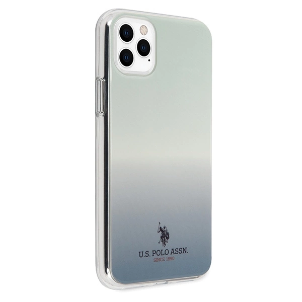 US Polo USHCN65TRDGLB iPhone 11 Pro Max blue/blue Gradient Pattern Collectioneng