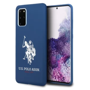US Polo USHCS67SLHRNV S20+ G985 granatowy/navy Silicone Collectioneng
