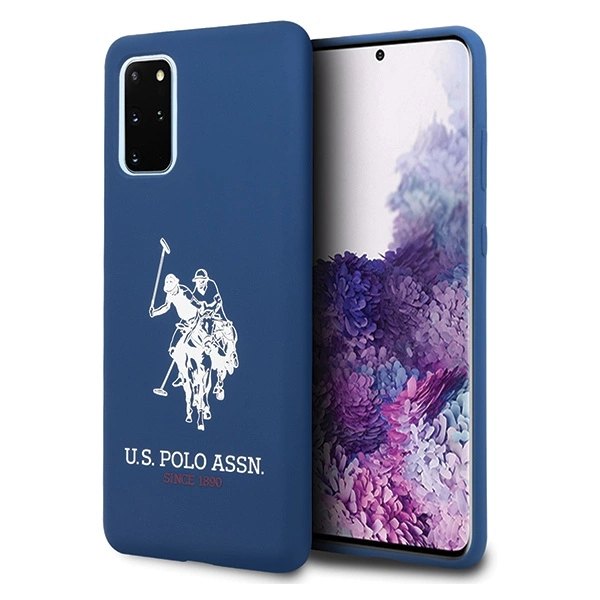 US Polo USHCS67SLHRNV S20+ G985 granatowy/navy Silicone Collectioneng