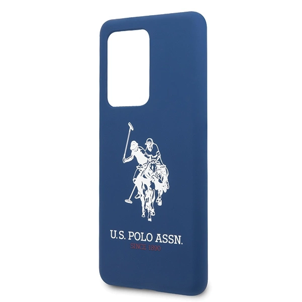 US Polo USHCS69SLHRNV S20 Ultra G988 granatowy/navy Silicone Collectioneng