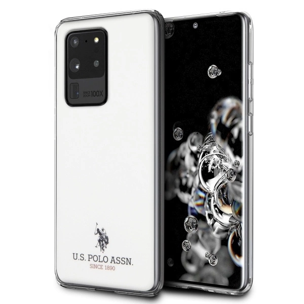 US Polo USHCS69TPUWH S20 Ultra G988 biały/white Shinyeng
