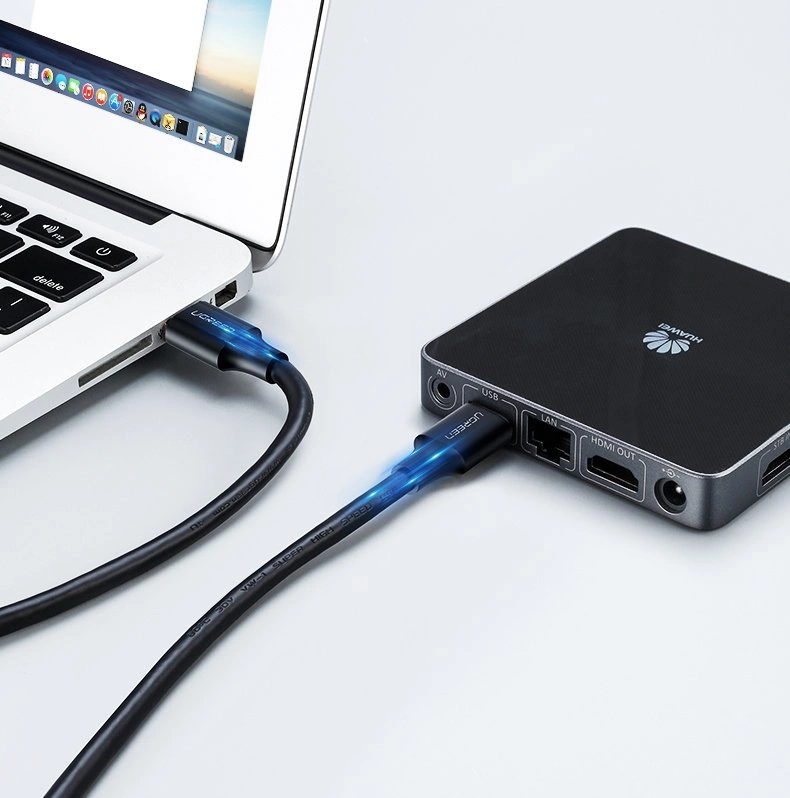 Ugreen cable USB 2.0 cable (male) - USB 2.0 (male) 0.5 m black (US128 10308)eng