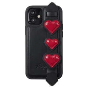 Kingxbar Sweet Series case decorated with original Swarovski crystals iPhone 12 Pro / iPhone 12 blackeng