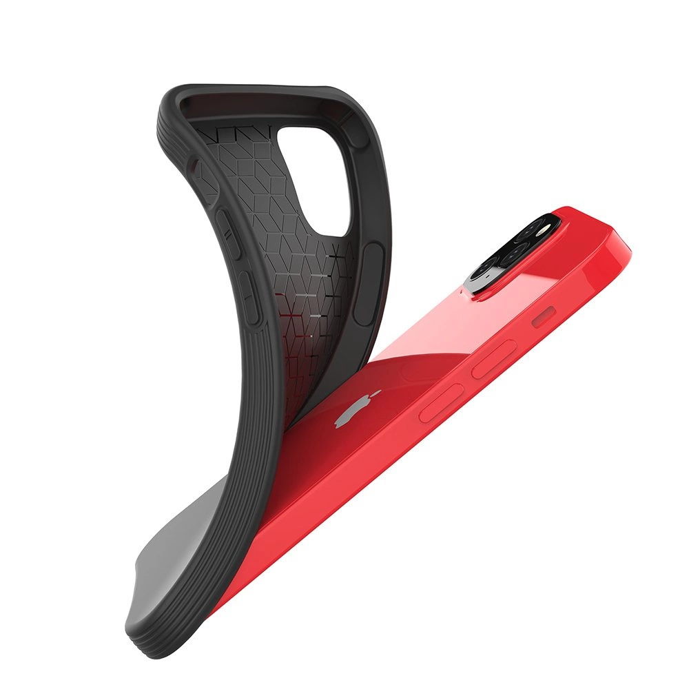 Soft Color Case flexible gel case for iPhone 12 mini pinkeng