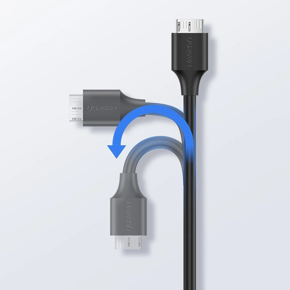 Ugreen cable USB Type C - micro USB Type B SuperSpeed ​​3.0 1m black (US312 20103)eng