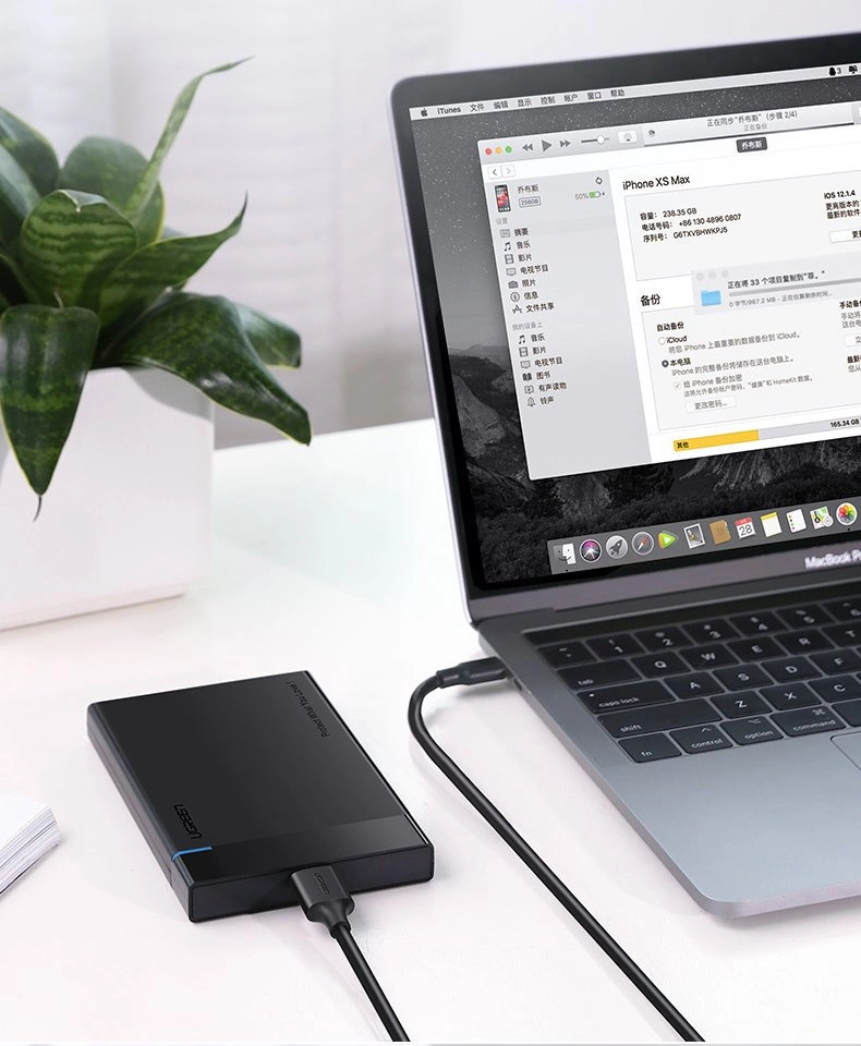 Ugreen cable USB Type C - micro USB Type B SuperSpeed ​​3.0 1m black (US312 20103)eng