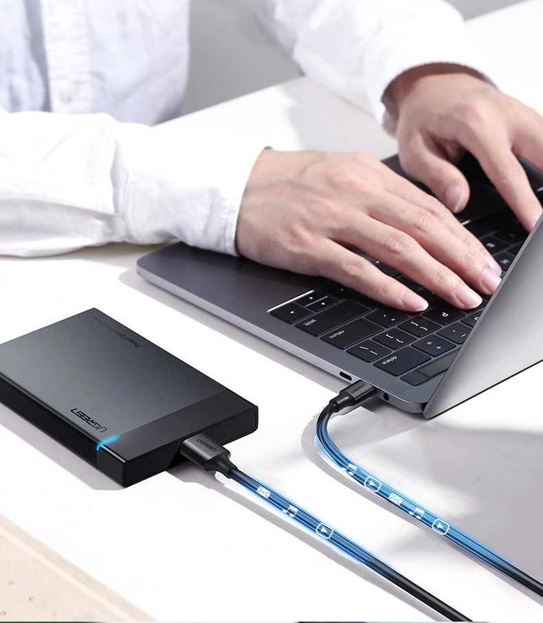 Ugreen cable USB Type C - micro USB Type B SuperSpeed ​​3.0 1m black (US312 20103)eng