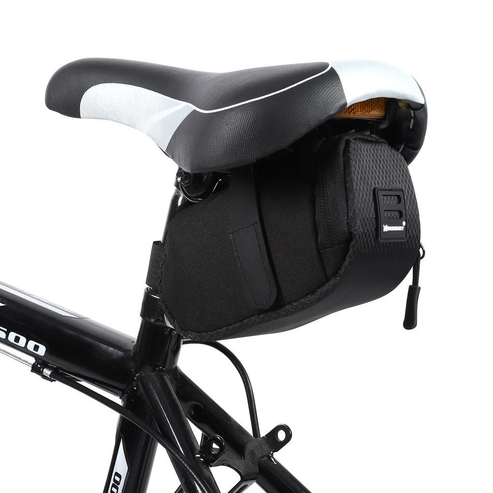 Wozinsky small bicycle saddle bag 0.6 l black (WBB8BK black)eng