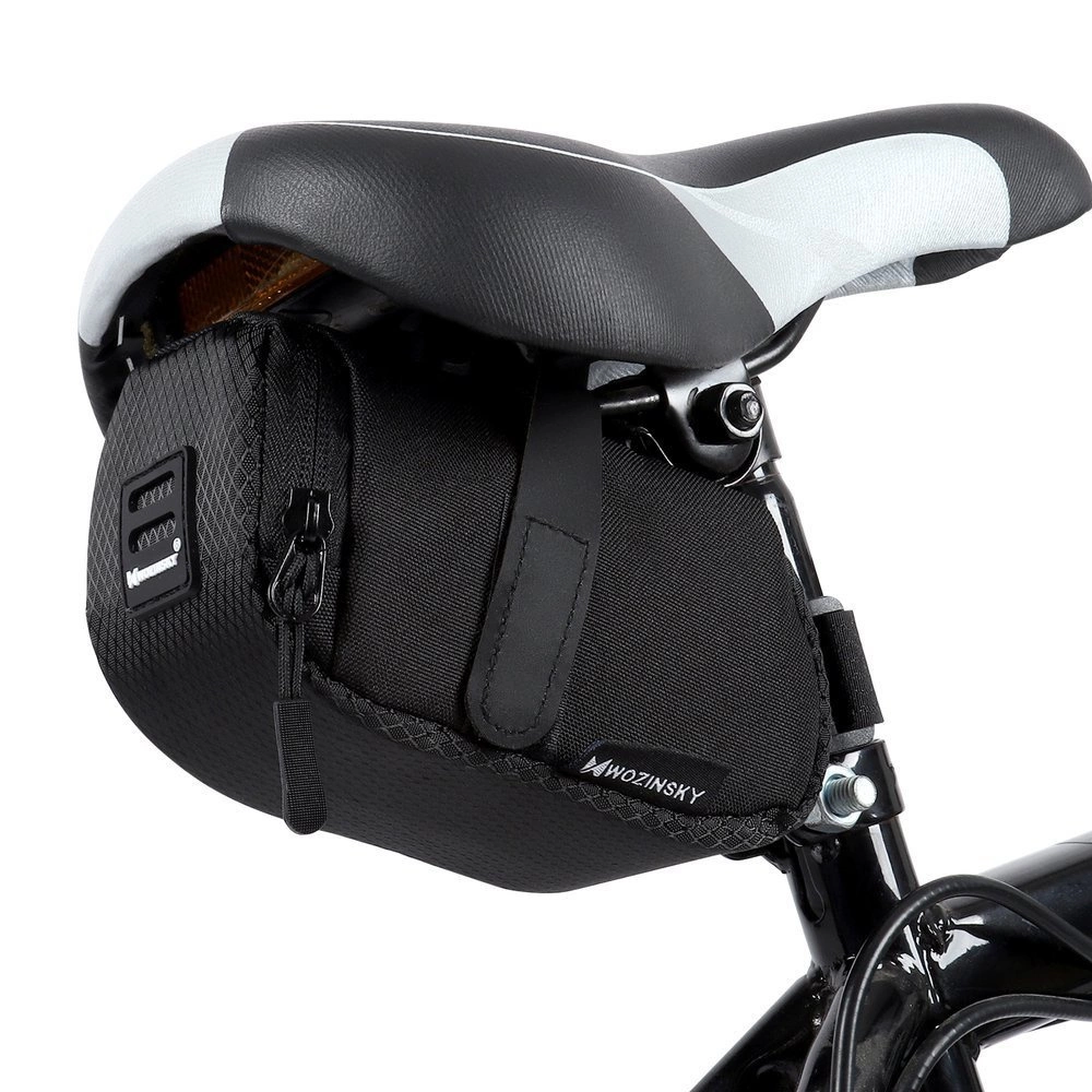 Wozinsky small bicycle saddle bag 0.6 l black (WBB8BK black)eng