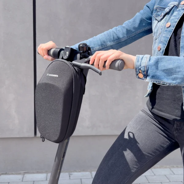 Wozinsky waterproof scooter bar bag scooter bag 4l black (WSB1BK)eng