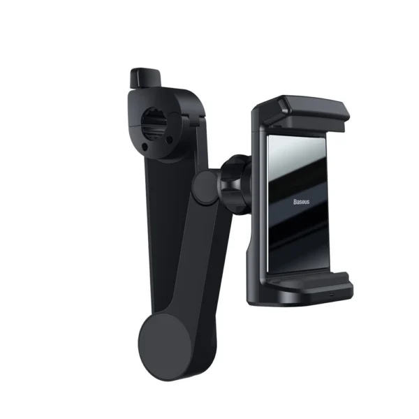 Baseus car headrest phone holder with built-in 15 W Qi wireless charger black (WXHZ-01)eng