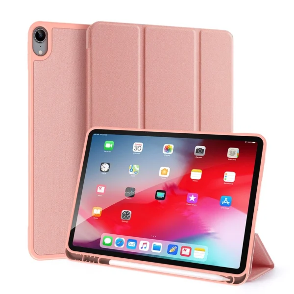 DUX DUCIS Domo Tablet Cover with Multi-angle Stand and Smart Sleep Function for iPad Air 2020 pink (no Smart Sleep function)eng