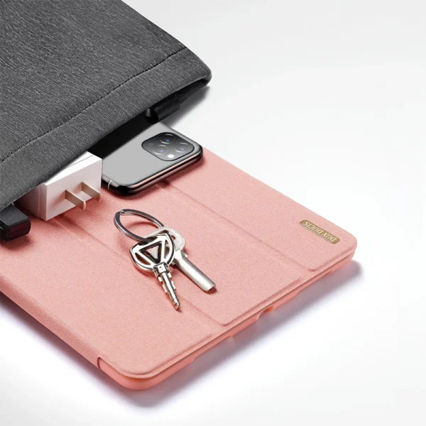 DUX DUCIS Domo Tablet Cover with Multi-angle Stand and Smart Sleep Function for iPad Air 2020 pink (no Smart Sleep function)eng