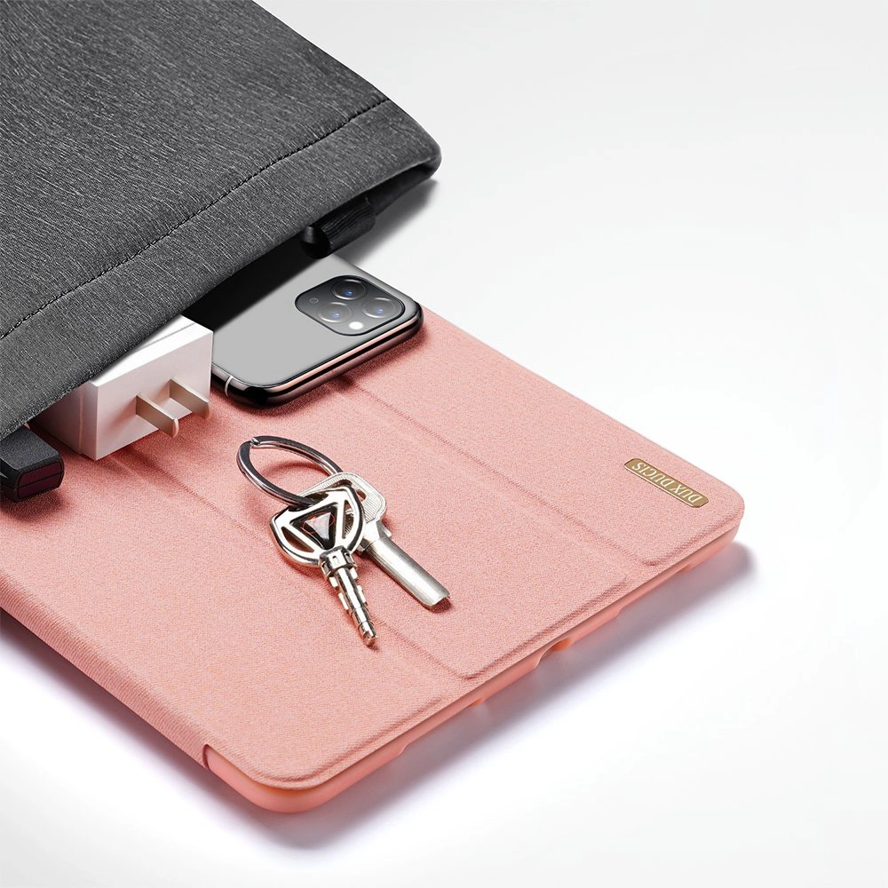 DUX DUCIS Domo Tablet Cover with Multi-angle Stand and Smart Sleep Function for iPad Air 2020 pink (no Smart Sleep function)eng