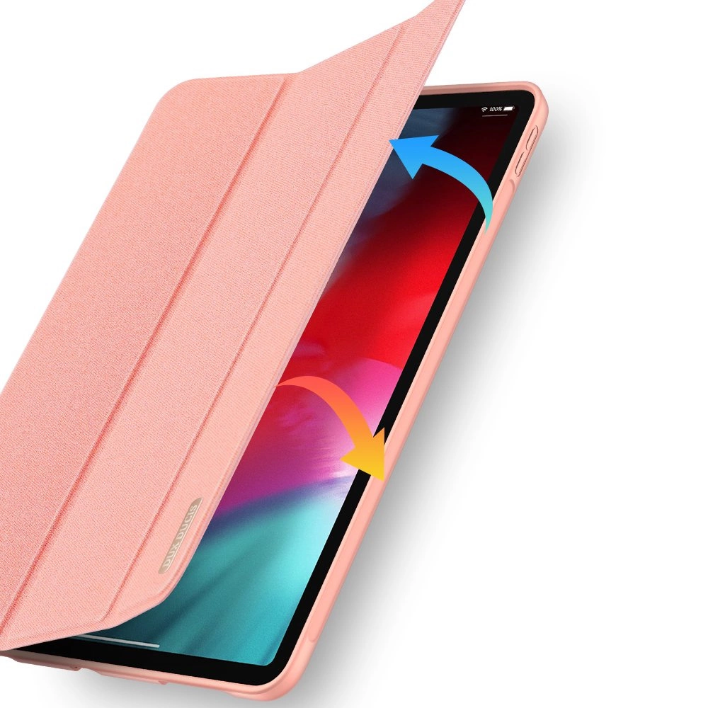 DUX DUCIS Domo Tablet Cover with Multi-angle Stand and Smart Sleep Function for iPad Air 2020 pink (no Smart Sleep function)eng