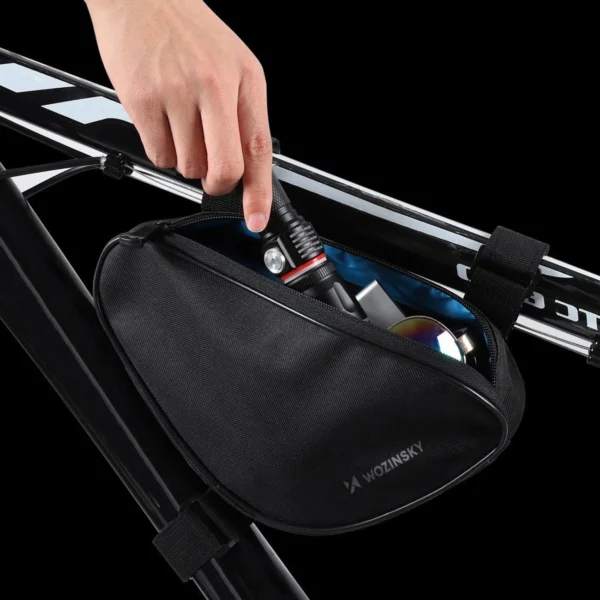 Wozinsky bike bag for 1.5l bike frame black (WBB11BK)eng