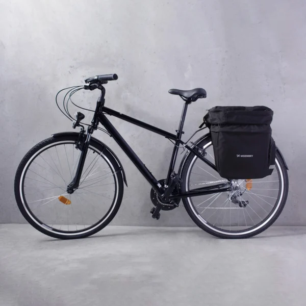 Wozinsky spacious bike bag 60 l for the trunk (rain cover included) black (WBB13BK)eng