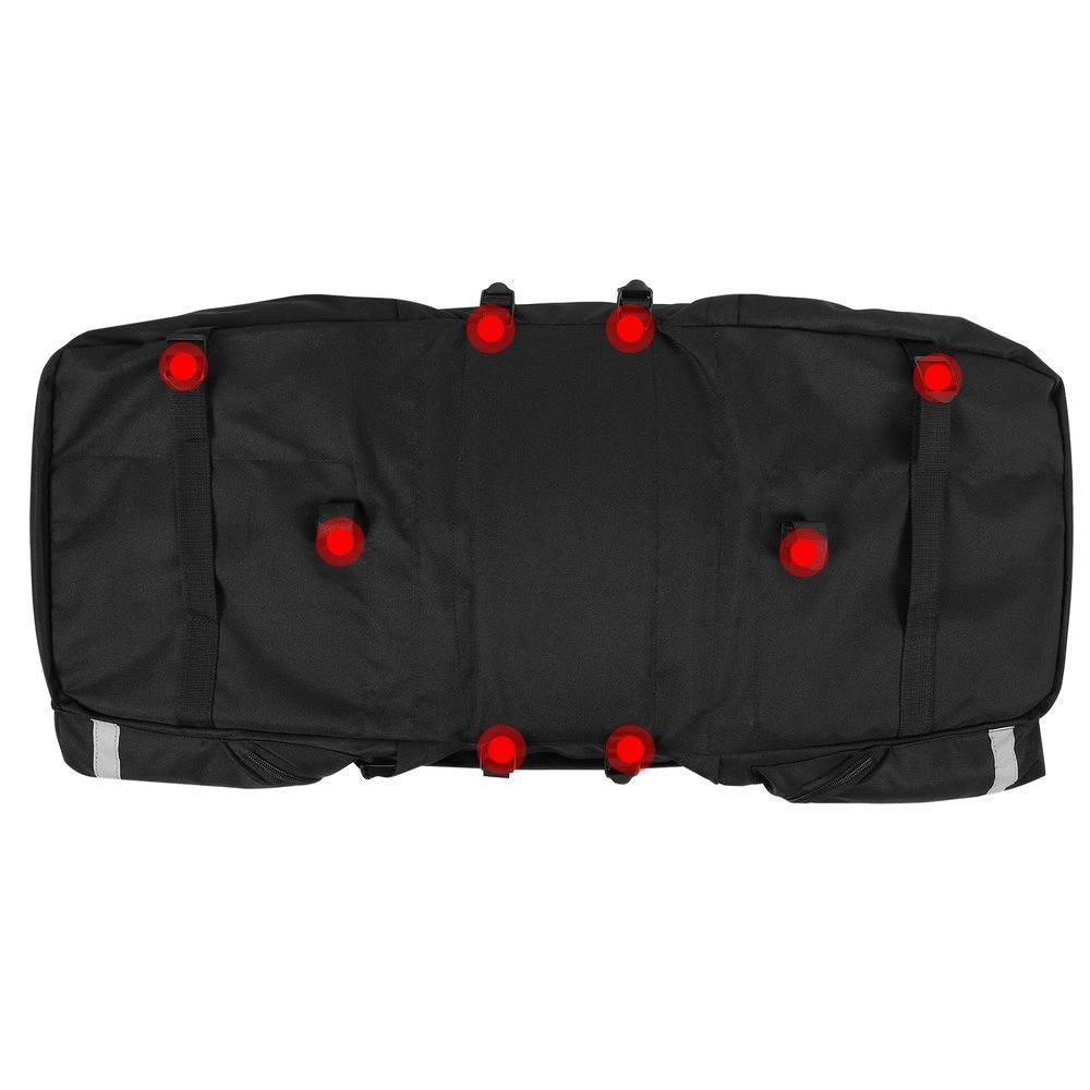 Wozinsky spacious bike bag 60 l for the trunk (rain cover included) black (WBB13BK)eng